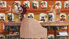 BMVV007/01C Cabin Class Retro Spice Viva Vintage Wallpaper by Brand McKenzie
