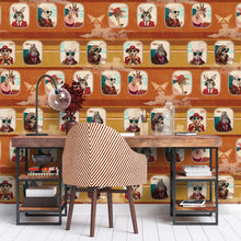 BMVV007/01C Cabin Class Retro Spice Viva Vintage Wallpaper by Brand McKenzie
