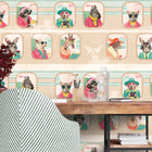BMVV007/01D Cabin Class Sky Breeze Viva Vintage Wallpaper by Brand McKenzie