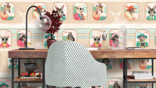BMVV007/01D Cabin Class Sky Breeze Viva Vintage Wallpaper by Brand McKenzie