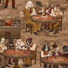 BMVV007/02A Canine Cards Ashwood Viva Vintage Wallpaper by Brand McKenzie