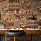 BMVV007/02A Canine Cards Ashwood Viva Vintage Wallpaper by Brand McKenzie