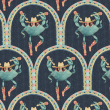 BMVV007/03A Crab Cabana Deep Tide Viva Vintage Wallpaper by Brand McKenzie
