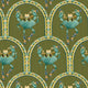 Crab Cabana Olive Grove Viva Vintage Wallpaper by Brand McKenzie