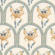 BMVV007/03C Crab Cabana Sand Dune Viva Vintage Wallpaper by Brand McKenzie
