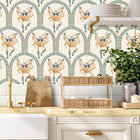BMVV007/03C Crab Cabana Sand Dune Viva Vintage Wallpaper by Brand McKenzie