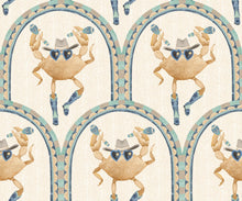 BMVV007/03C Crab Cabana Sand Dune Viva Vintage Wallpaper by Brand McKenzie