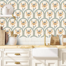 BMVV007/03C Crab Cabana Sand Dune Viva Vintage Wallpaper by Brand McKenzie