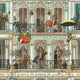 Heritage House Antique Aqua Viva Vintage Wallpaper by Brand McKenzie