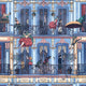 Heritage House Cornflower Viva Vintage Wallpaper by Brand McKenzie