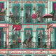 Heritage House Lagoon Viva Vintage Wallpaper by Brand McKenzie