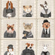 Resisting Arrest Chalk & Charcoal Viva Vintage Wallpaper by Brand McKenzie