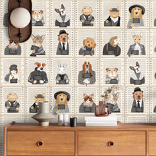 BMVV007/06B Resisting Arrest Chalk & Charcoal Viva Vintage Wallpaper by Brand McKenzie