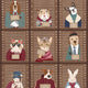 Resisting Arrest Dark Roast Viva Vintage Wallpaper by Brand McKenzie