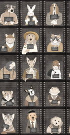 BMVV007/06E Resisting Arrest Night Shift Viva Vintage Wallpaper by Brand McKenzie
