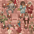 Showtime Pink Whisper Viva Vintage Wallpaper by Brand McKenzie