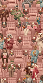 BMVV007/07E Showtime Pink Whisper Viva Vintage Wallpaper by Brand McKenzie