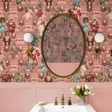 BMVV007/07E Showtime Pink Whisper Viva Vintage Wallpaper by Brand McKenzie