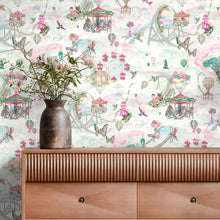 BMVV007/08A Sky Fair Candy Viva Vintage Wallpaper by Brand McKenzie