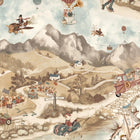BMVV007/09C Tally Ho! Old Oak Viva Vintage Wallpaper by Brand McKenzie