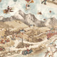Tally Ho! Old Oak Viva Vintage Wallpaper by Brand McKenzie