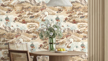 BMVV007/09C Tally Ho! Old Oak Viva Vintage Wallpaper by Brand McKenzie