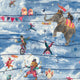 Wired Cotton Clouds Viva Vintage Wallpaper by Brand McKenzie