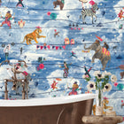 BMVV007/10A Wired Cotton Clouds Viva Vintage Wallpaper by Brand McKenzie