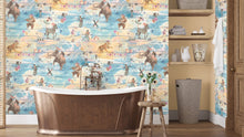BMVV007/10B Wired Dreamscape Viva Vintage Wallpaper by Brand McKenzie