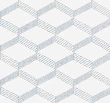 BO6723 Palisades Paperweave Smokey Blue Artifacts Wallpaper by York Wallcoverings