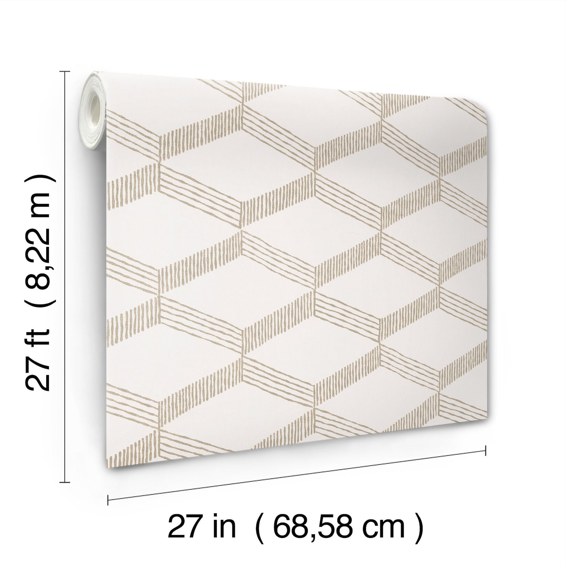 BO6724 Palisades Paperweave Taupe Artifacts Wallpaper by York Wallcoverings