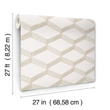 BO6724 Palisades Paperweave Taupe Artifacts Wallpaper by York Wallcoverings