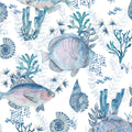 Bollu Marine European Summer Wallpaper by Voyage Maison