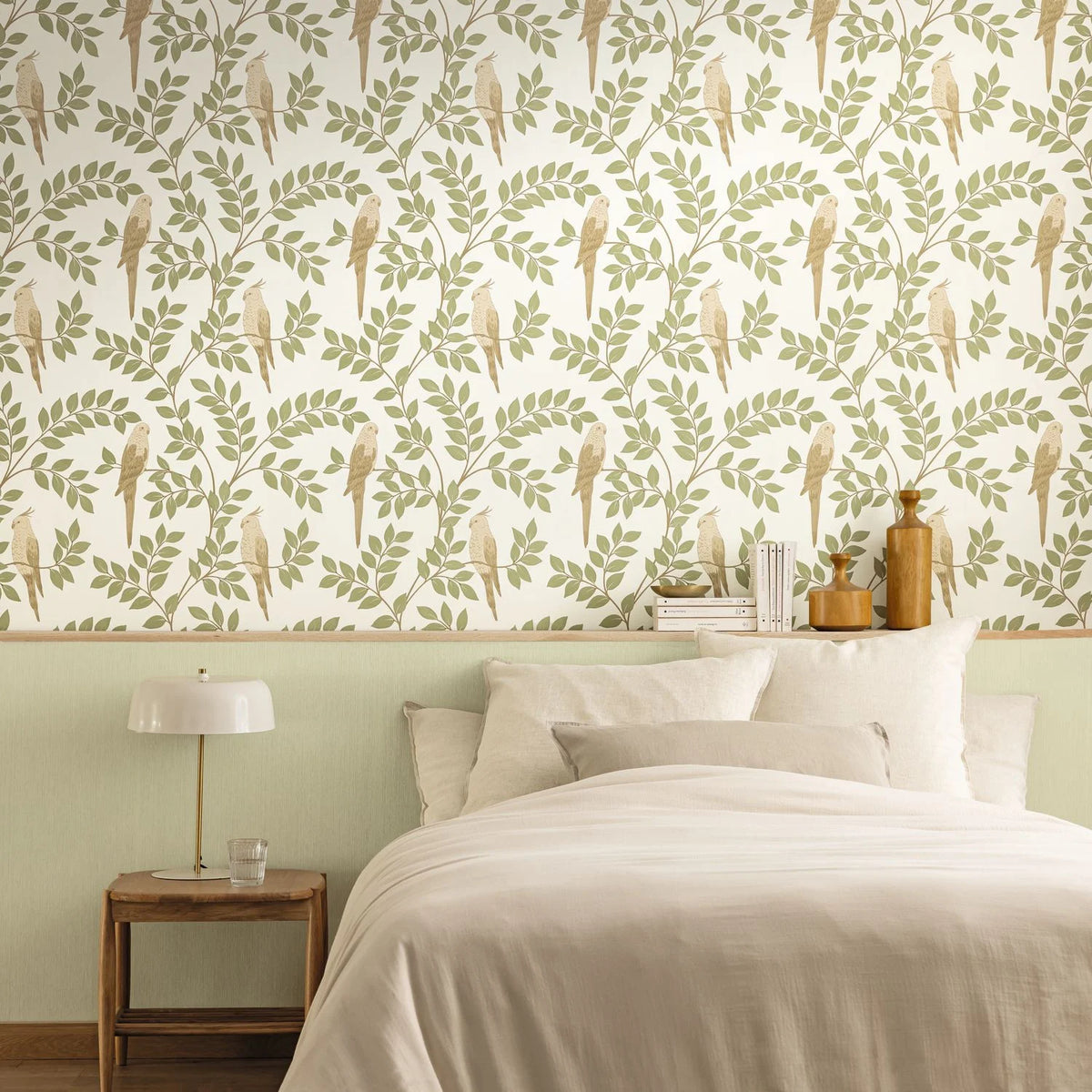 Equateur Amande Borneo Wallpaper by Caselio