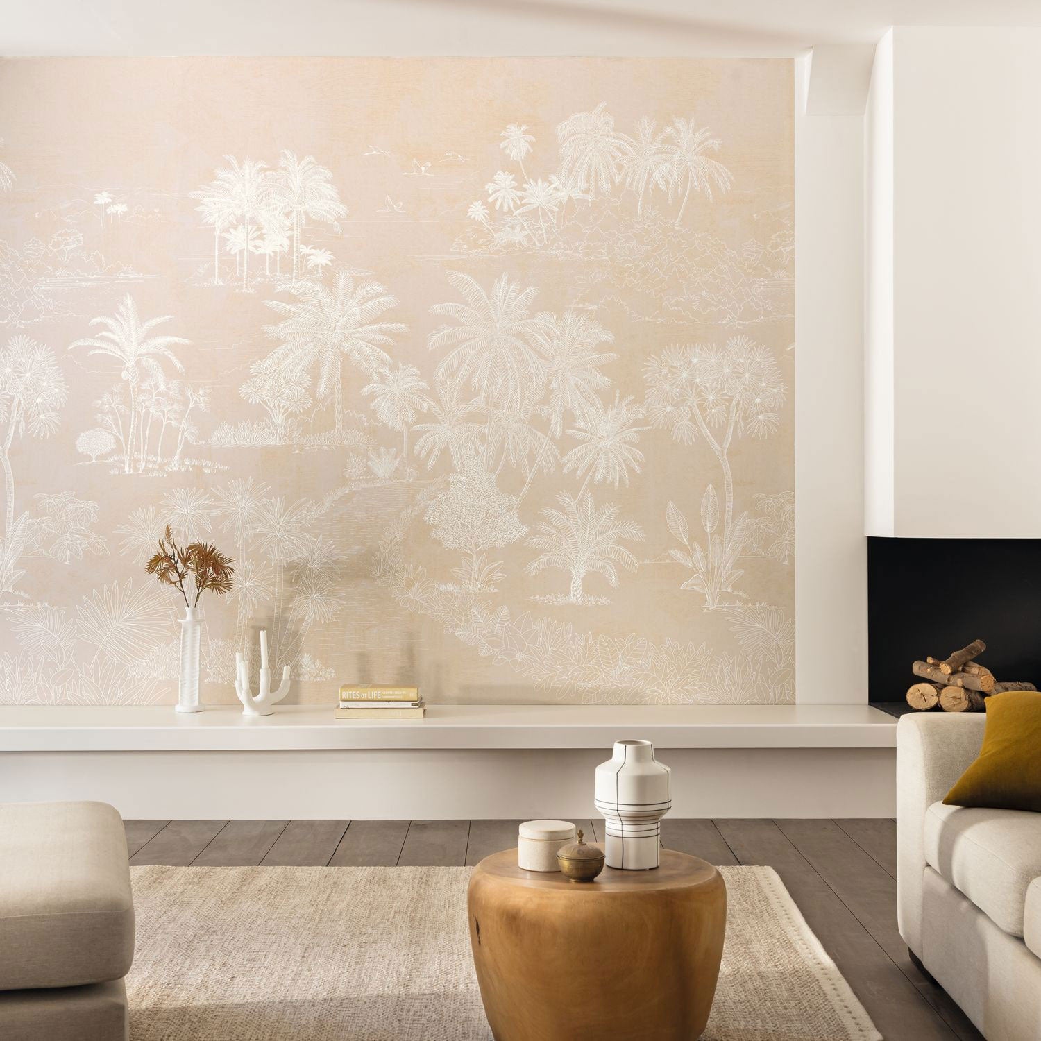 BORN106552006 Timor Borneo Small Wallpanel by Caselio
