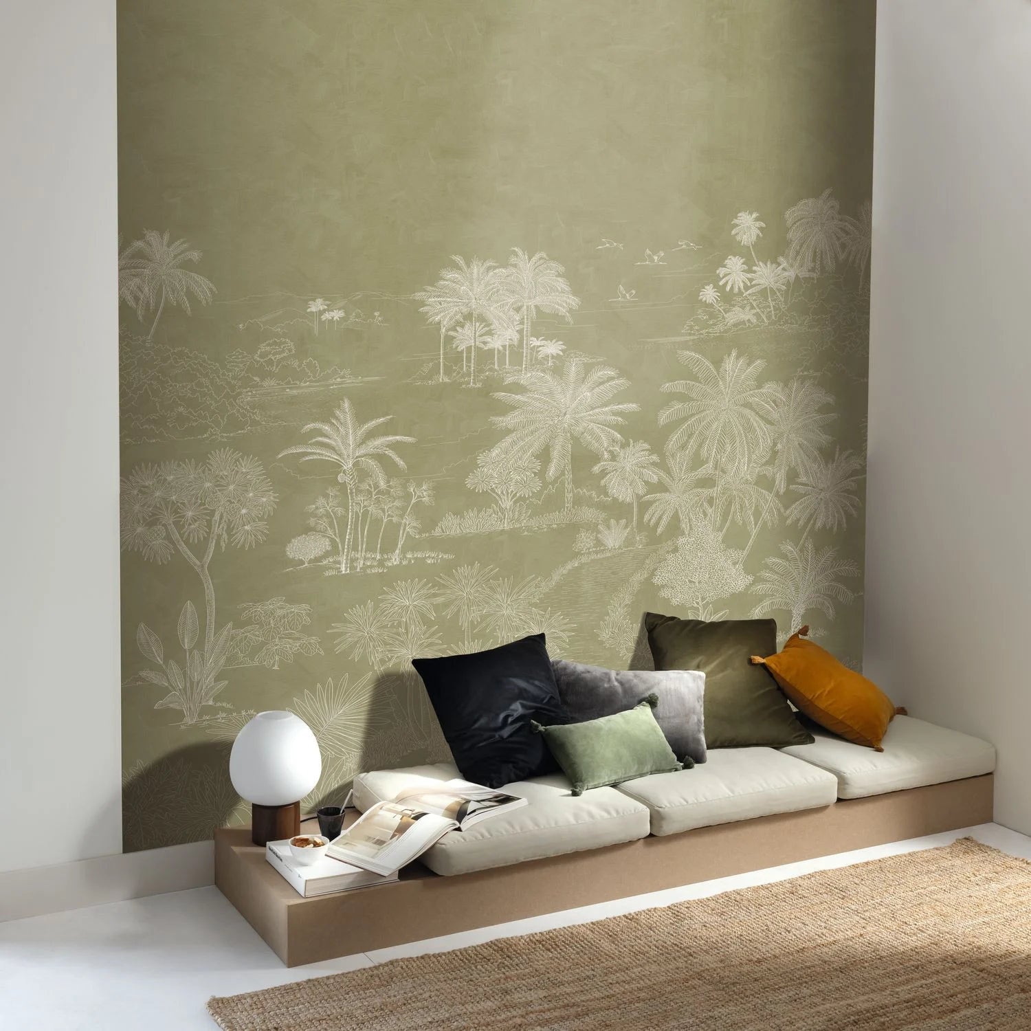 BORN106554001 Timor Borneo Medium Wallpanel by Caselio