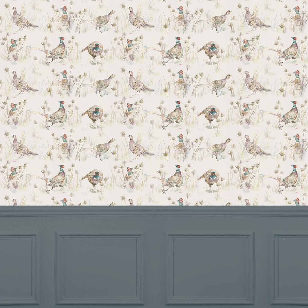 Bowmont Pheasant Wallpaper by Voyage Maison | BOWMONT/WPO/PHE