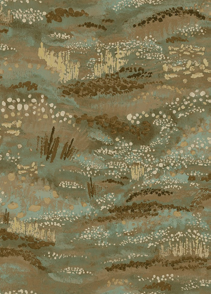 BR4201-3 Camp Blau Light Green Barcino Wallpaper by Tres Tintas