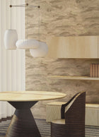 BR4201-5 Camp Blau Beige Barcino Wallpaper by Tres Tintas
