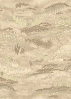 BR4201-5 Camp Blau Beige Barcino Wallpaper by Tres Tintas