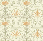 BR4202-2 Voysey Green Barcino Wallpaper by Tres Tintas
