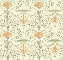 BR4202-2 Voysey Green Barcino Wallpaper by Tres Tintas