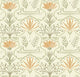 Voysey Green Barcino Wallpaper by Tres Tintas