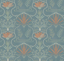BR4202-3 Voysey Light Blue Barcino Wallpaper by Tres Tintas