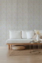 BR4202-4 Voysey Purple Barcino Wallpaper by Tres Tintas