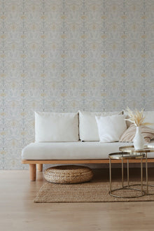 BR4202-4 Voysey Purple Barcino Wallpaper by Tres Tintas