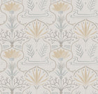 BR4202-4 Voysey Purple Barcino Wallpaper by Tres Tintas