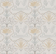 BR4202-4 Voysey Purple Barcino Wallpaper by Tres Tintas