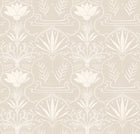 BR4202-5 Voysey Beige Barcino Wallpaper by Tres Tintas
