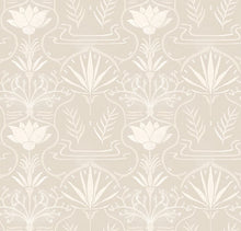 BR4202-5 Voysey Beige Barcino Wallpaper by Tres Tintas